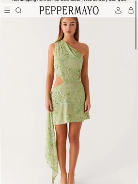 Peppermayo Juelz Beaded Mini Dress